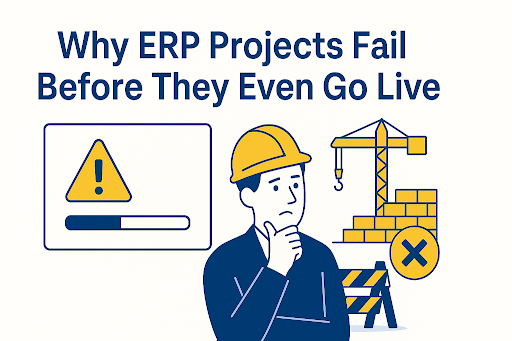 Why ERP Projects Fail Before They Even Go Live